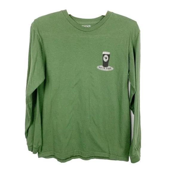 South Park Colorado Moose Poop Stout Long Sleeve Duck Company Tee T-Shirt Small - Picture 1 of 5